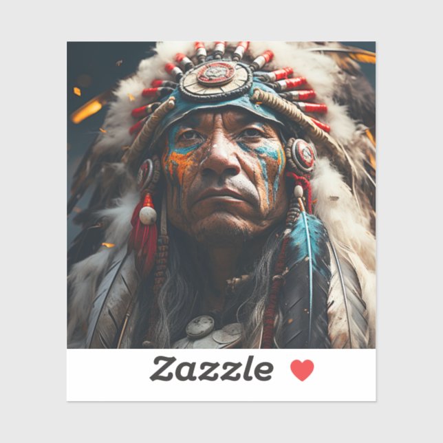 Ai Indian Sticker (Sheet)