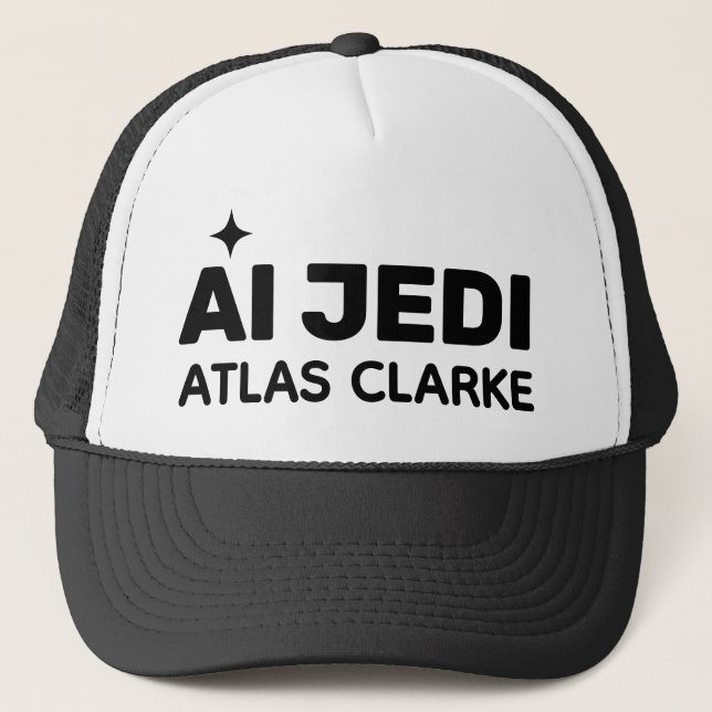 AI Jedi™ Trucker Hat (Customize It!) (Front)