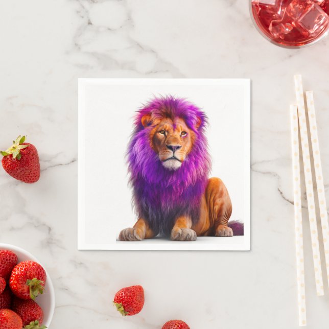 Ai Lion Napkins (Insitu)