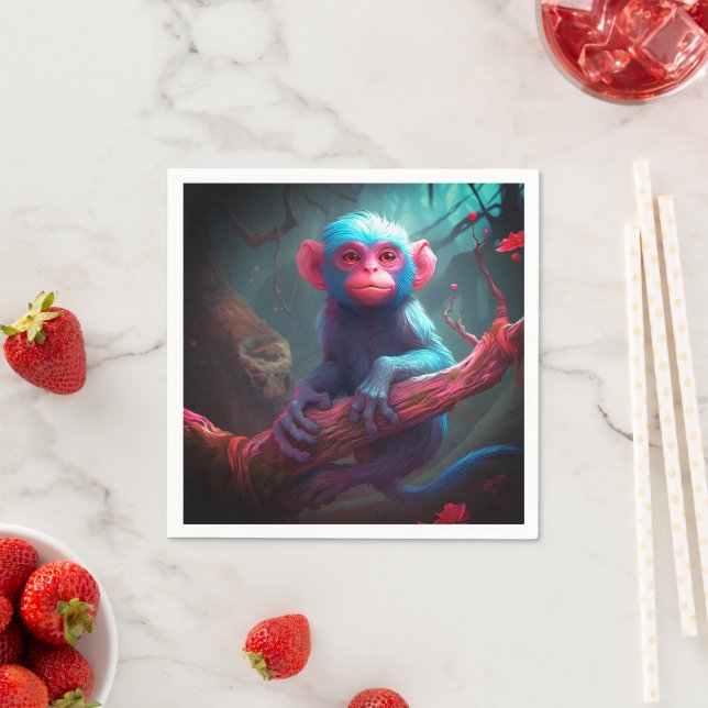 Ai Monkey Napkins (Insitu)