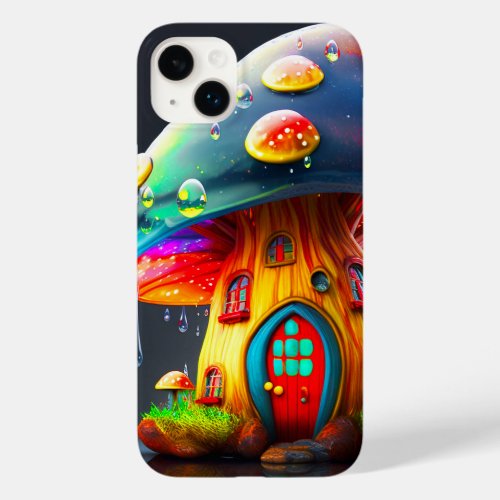 AI Mushroom House Case_Mate iPhone 14 Plus Case