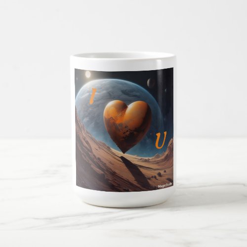 AI Out of This World I Love You Mug