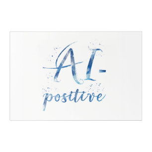 AI-Positive Text Art