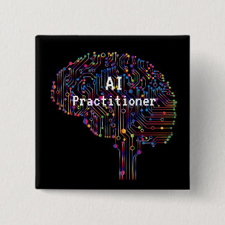 AI Practitioner of Artificial Intelligence Tech Button