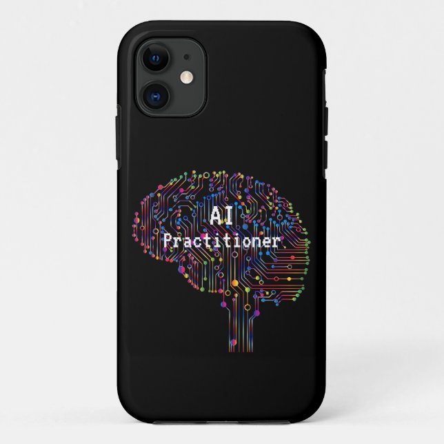 AI Practitioner of Artificial Intelligence Tech  Case-Mate iPhone Case (Back)