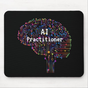 AI Practitioner of Artificial Intelligence Tech  Mouse Pad
