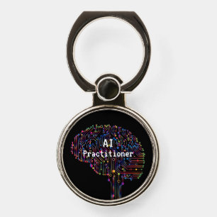 AI Practitioner of Artificial Intelligence Tech Phone Ring Stand