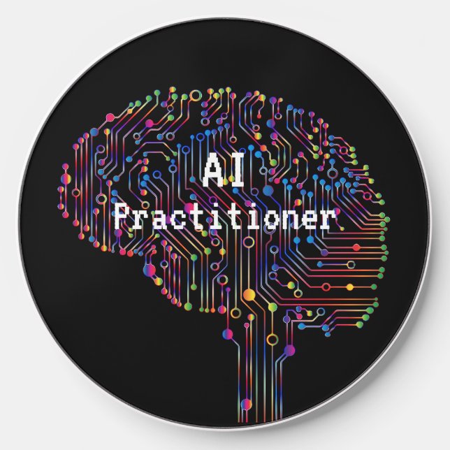 AI Practitioner of Artificial Intelligence Tech  Wireless Charger (Front)