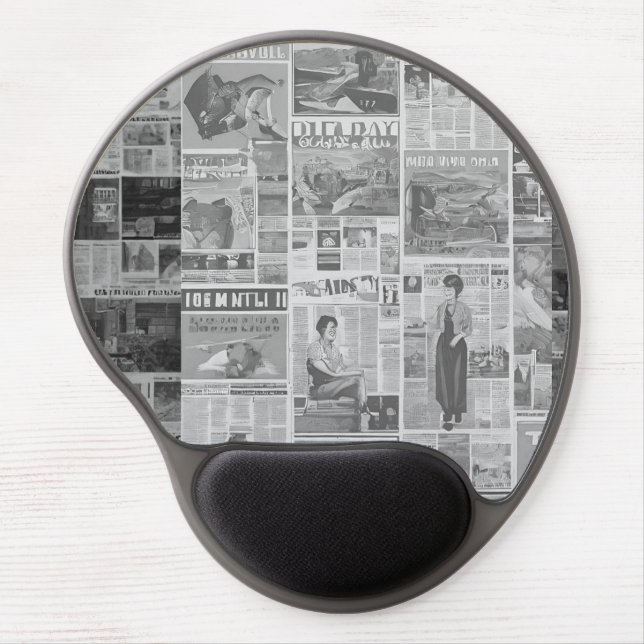 AI Press - Volume 01a, No. 01 Gel Mouse Pad (Front)