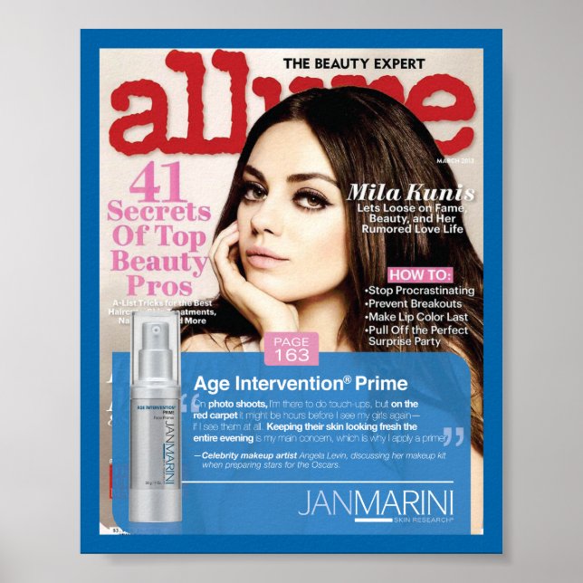 AI Prime - Allure 8x10" Poster (Front)