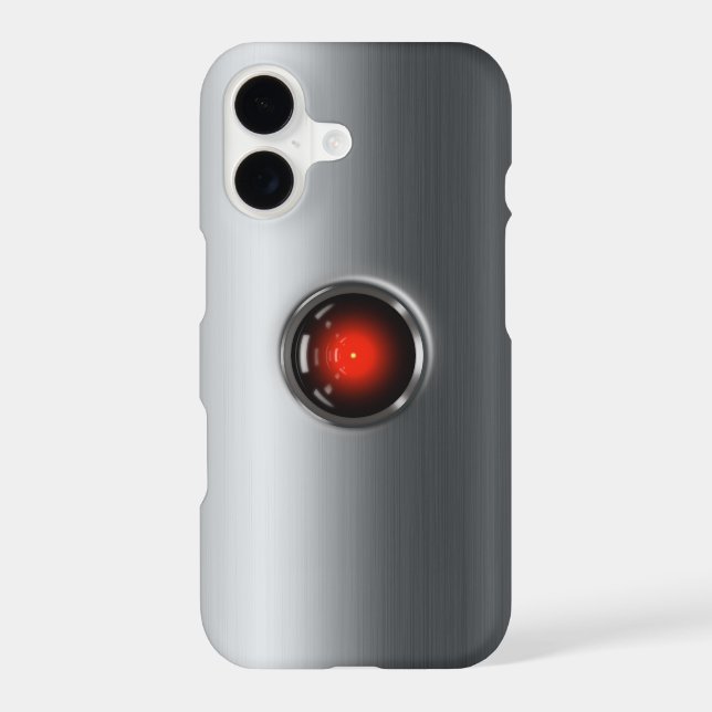 AI Red Eye – Minimalist Sci-Fi Case (Back)