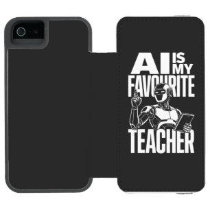 AI Revolution – The Future of Learning iPhone SE/5/5s Wallet Case