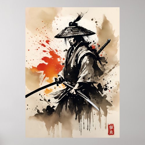 AI Samurai Poster