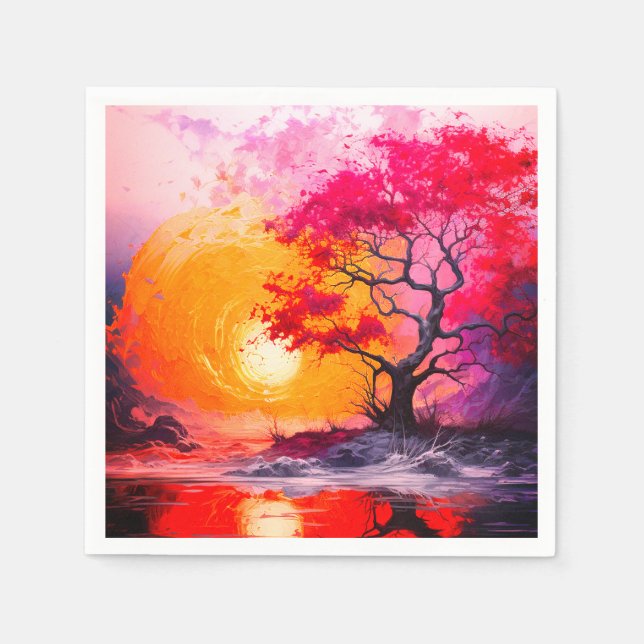 Ai Scene Napkins (Front)