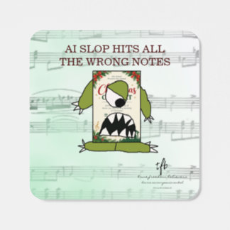 AI Slop Hits All the Wrong Notes I Square Sticker