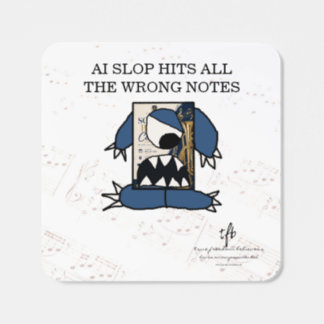 AI Slop Hits All the Wrong Notes I Square Sticker