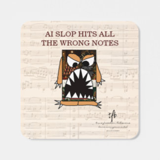 AI Slop Hits All the Wrong Notes I Square Sticker