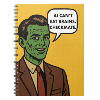 AI Tech PopCulture Zombie Notebook