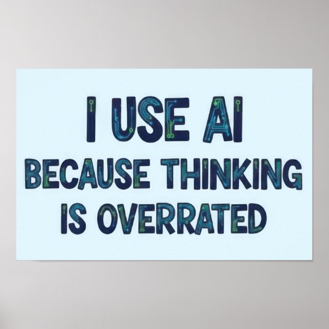 AI Text Poster (Front)