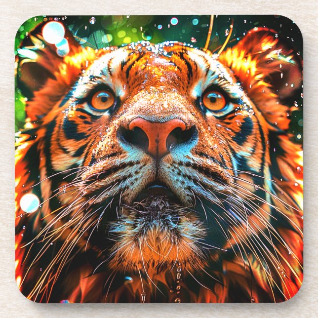 Ai Tiger Beverage Coaster (Front)