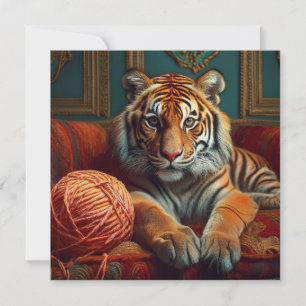 AI Tiger Holiday Card