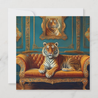 AI Tiger Holiday Card