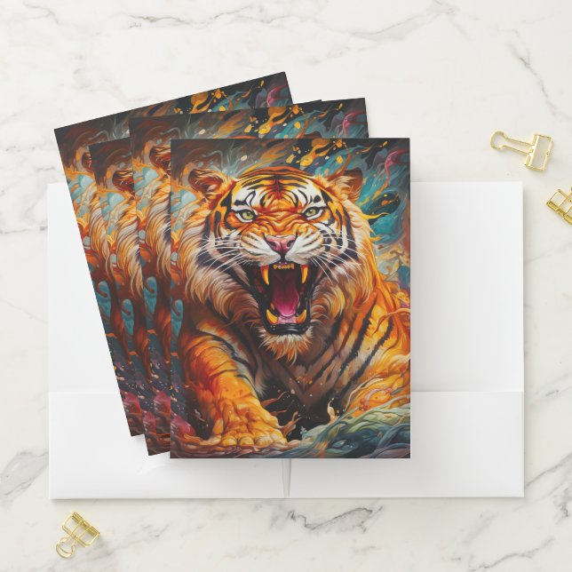 Ai Tiger Pocket Folder (In Situ)