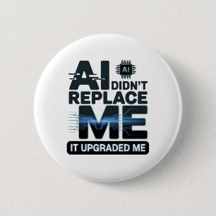 AI Upgrade Quote for Tech Lovers Button