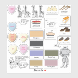 AI Weirdness collection Sticker