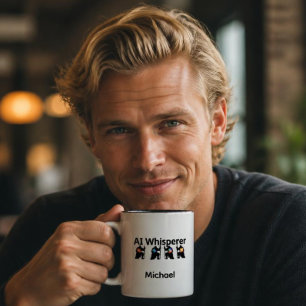 AI Whisperer  Two-Tone Coffee Mug