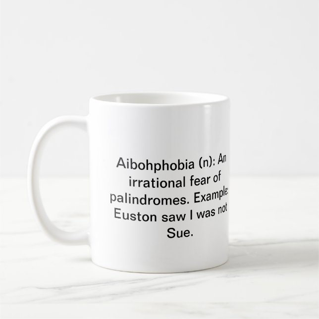 Aibohphobia Mug Righty (Left)