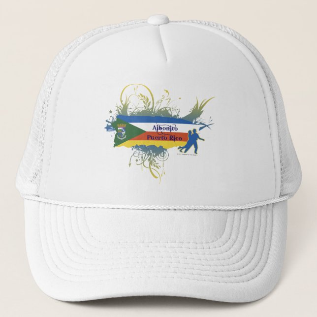 Aibonito - Puerto Rico Trucker Hat (Front)