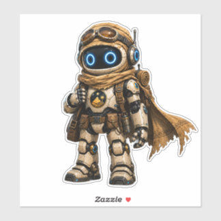 AIC Desert Travelers Robot Explorer Sticker