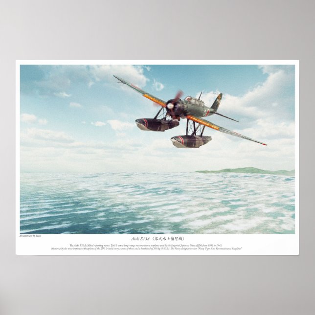 Aichi E13A Poster (Front)