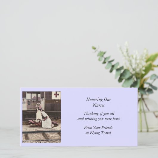 Aid for Wounded at Train Depot (Standing Front)