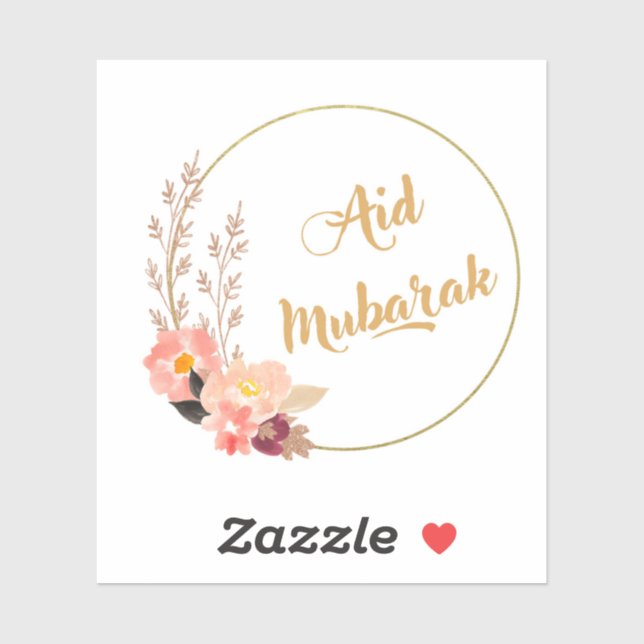 Aid Mubarak Sticker (Sheet)