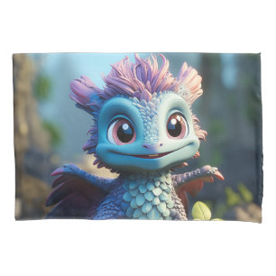 Aiden, a Whimsical Dragon Apron Pillow Case