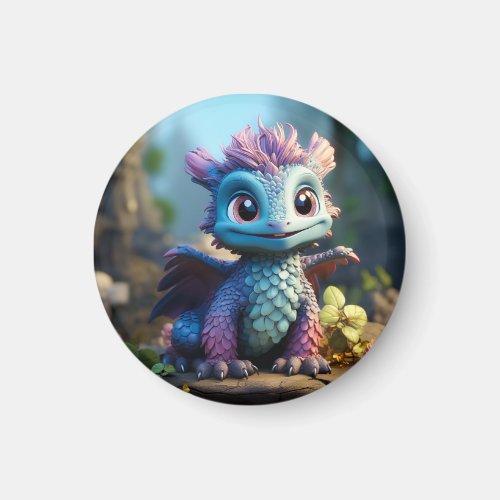 Aiden, a Whimsical Dragon Magnet