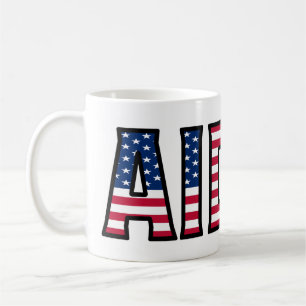 Aiden name First name USA stylish cup coffee cup