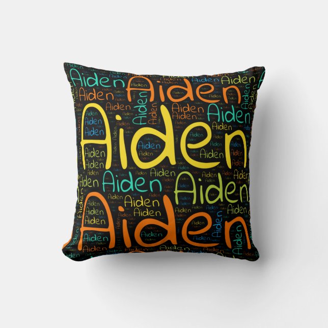 Aiden Throw Pillow (Front)