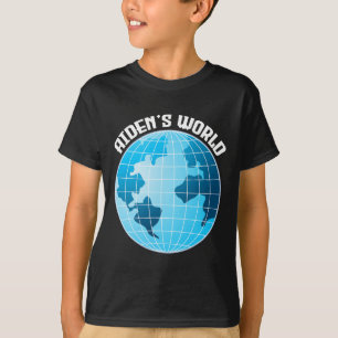 Aidenacesarmy fight against cancer Aiden’s world T-Shirt