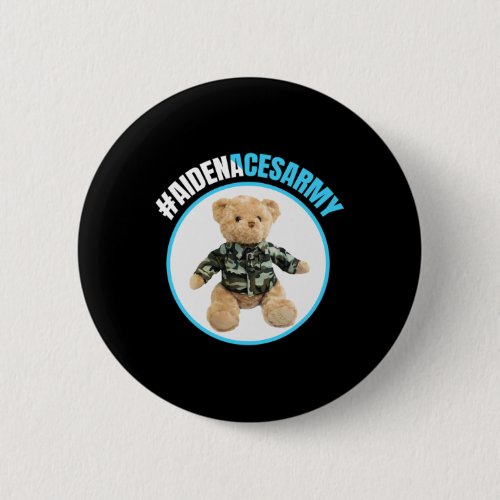 Aidenacesarmy Fight Against Cancer Leukemia Aiden’ Button
