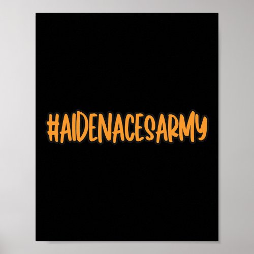 Aidenacesarmy Fight Against Cancer Leukemia Aiden’ Poster
