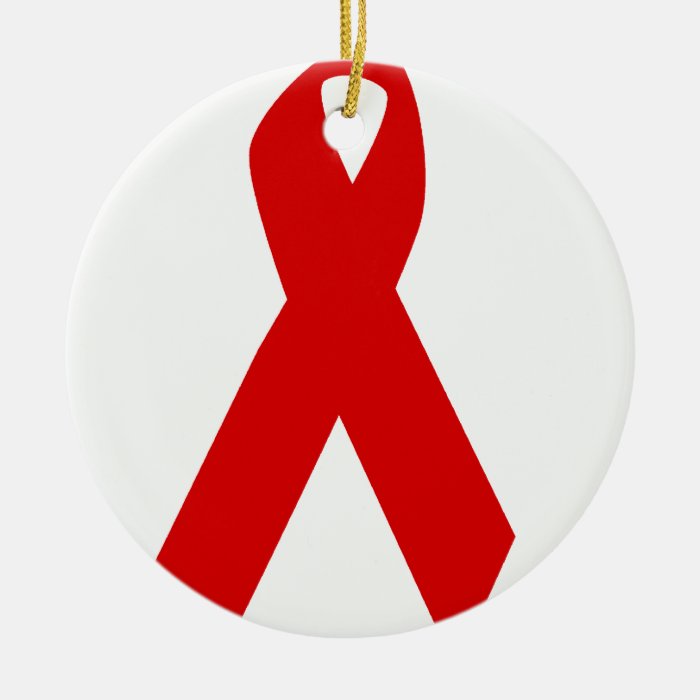 AIDS AWARENESS FLAG CHRISTMAS TREE ORNAMENTS