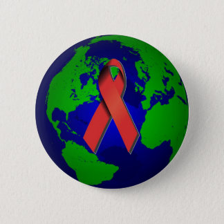 AIDS Awareness for All Pinback Button