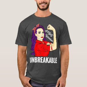 AIDS Awareness HIV Infection Warrior Unbreakable T-Shirt
