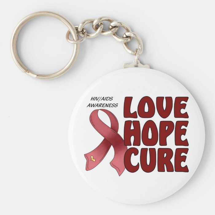 Aids Awareness Keychains