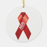Aids Awareness Ornament at Zazzle
