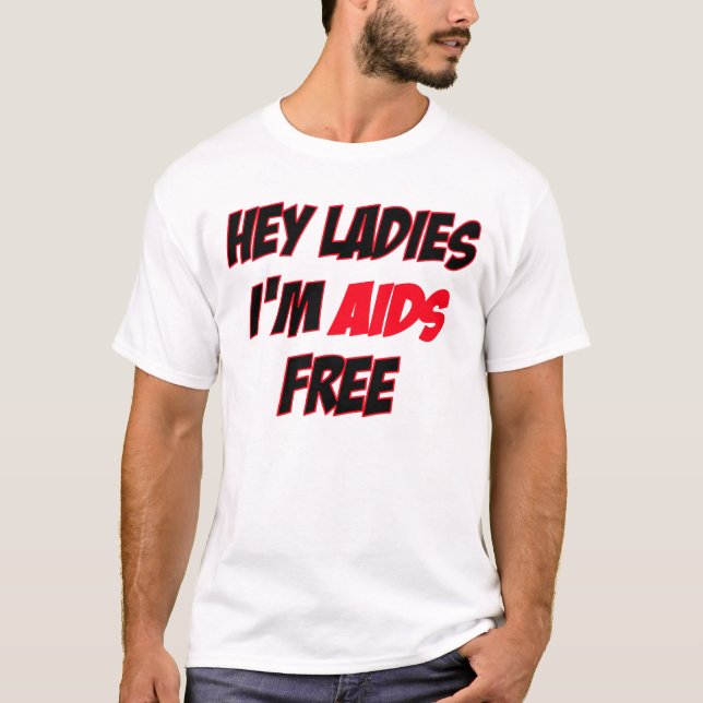 AIDS FREE T-Shirt (Front)