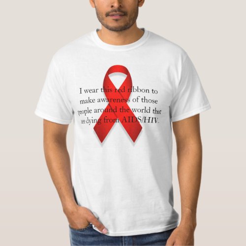 AIDS  HIV Awareness T_Shirt